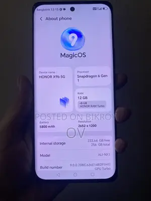 Honor X9b 256 GB Orange