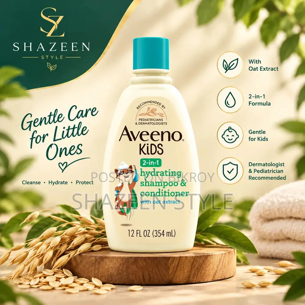 Aveeno Kids 2-in-1 Hydrating Shampoo & Conditioner (354 mL)