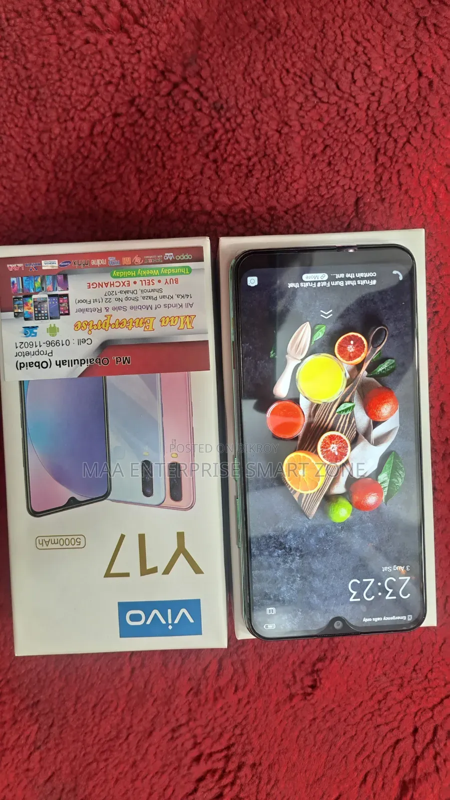 Vivo Y17 256 GB White