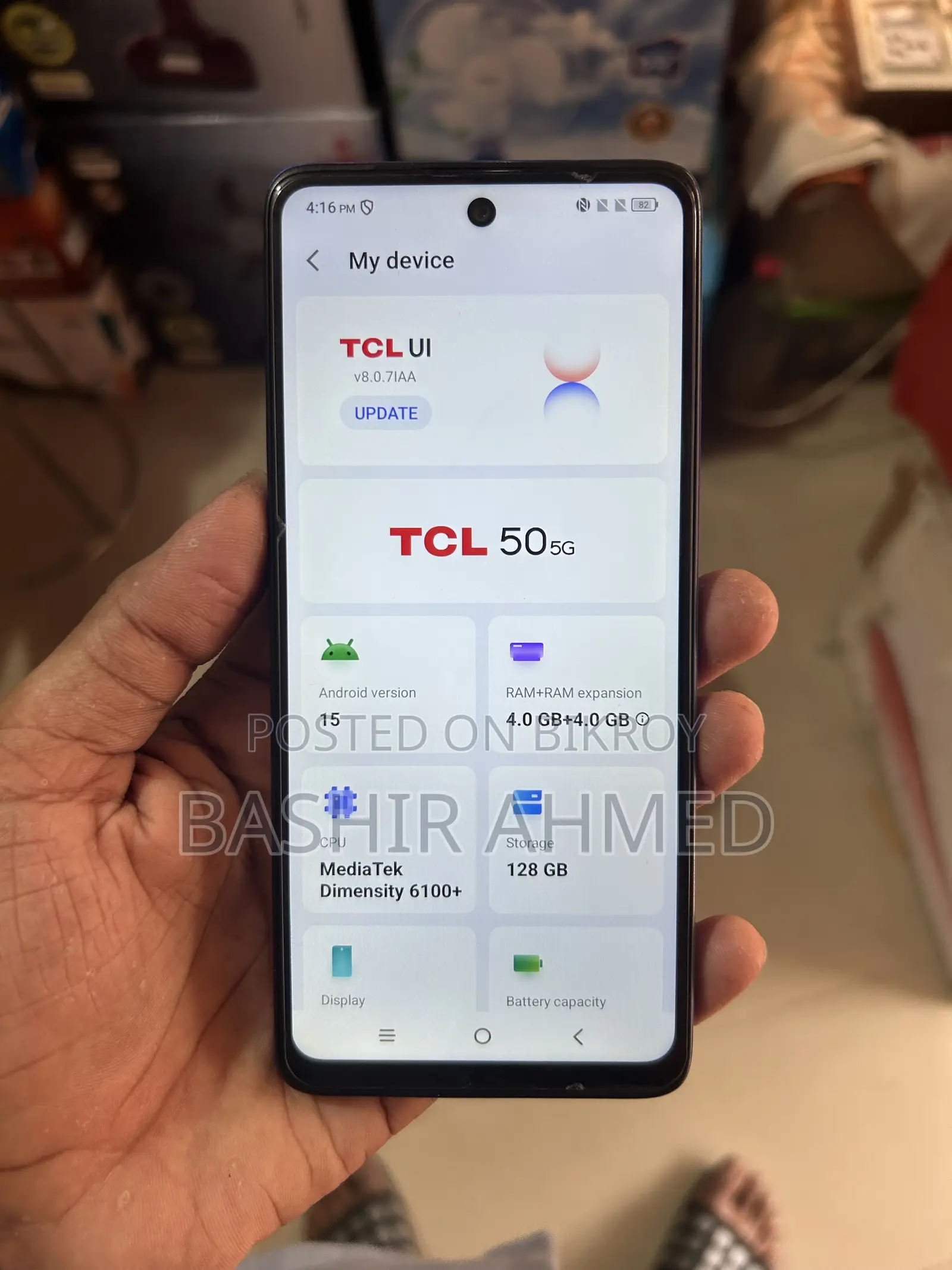 TCL 128 GB Blue
