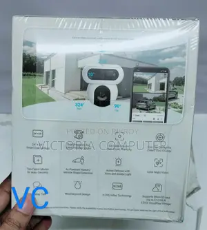 Ezviz Cs-H90 Dual 4mp 2k+ Dome Wifi Ip Camera