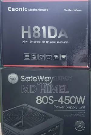 Desktop Computer 8GB Intel Core i5 SSD 128GB