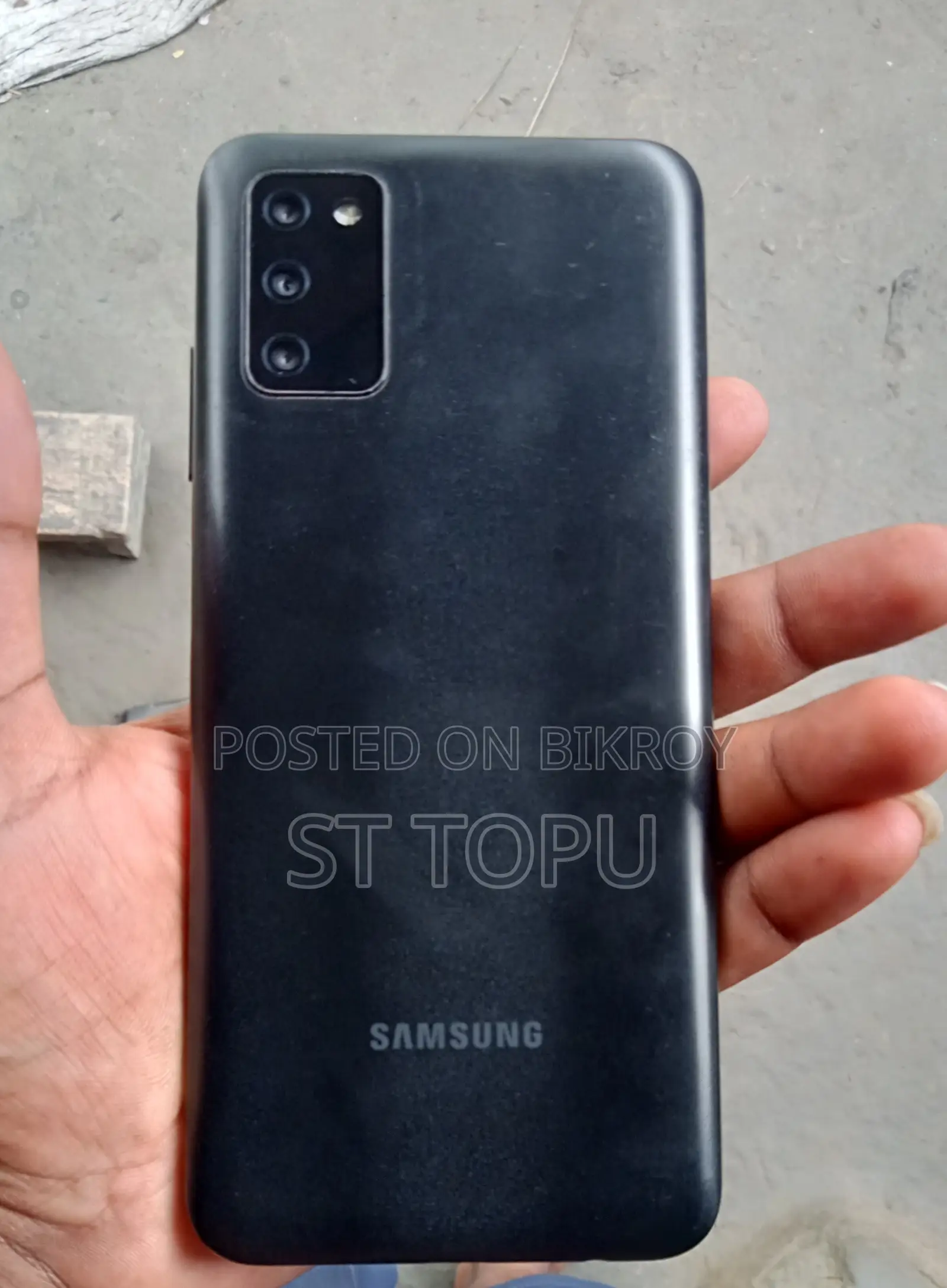 স্যামসাং গ্যালাক্সি এ০৩এস ৬৪ জিবি ব্ল্যাক