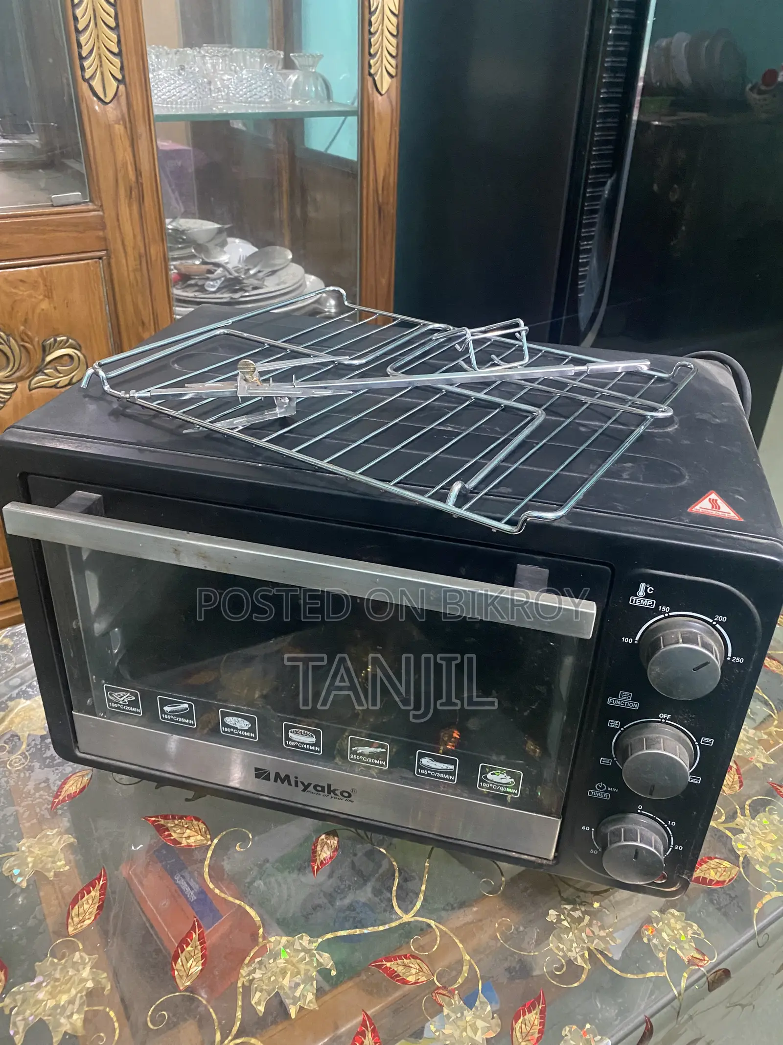 Miyako MT-280R Electric Toaster Oven