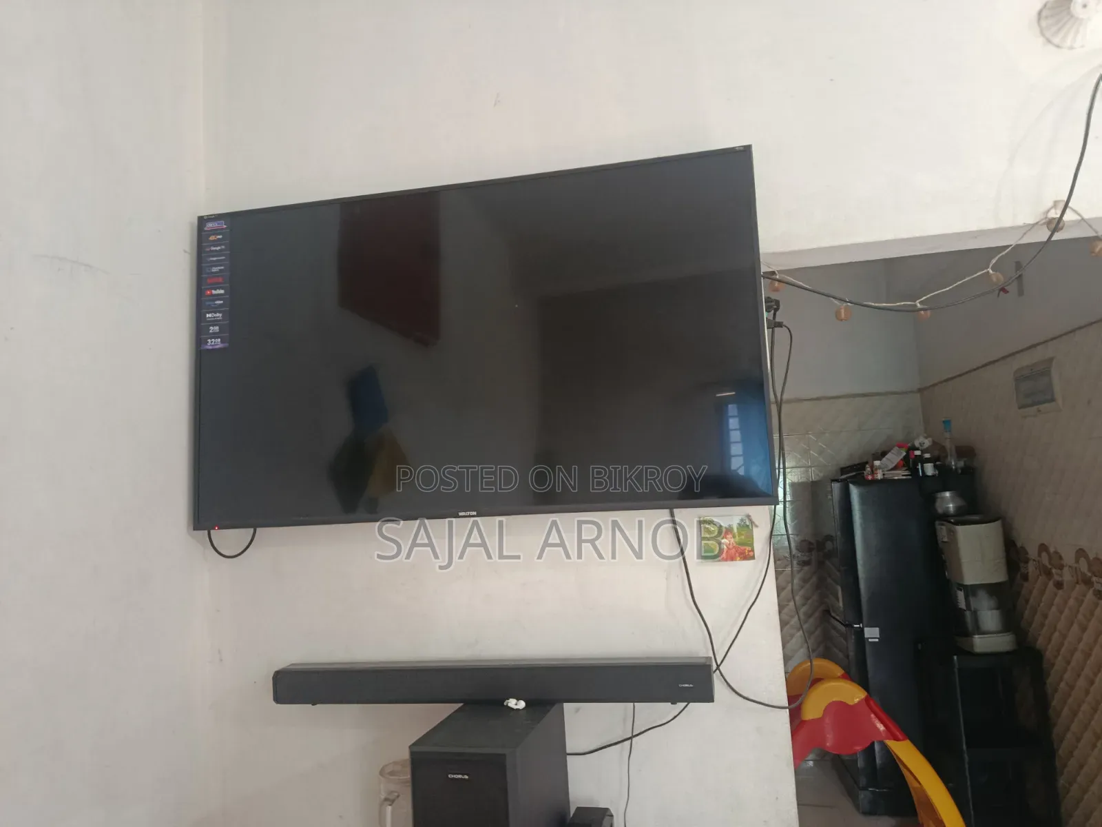 ওয়ালটন গুগল টিভি ৫৫"