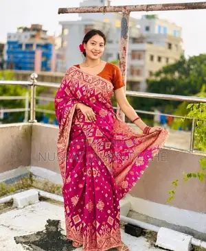 Zari Jamdani Saree