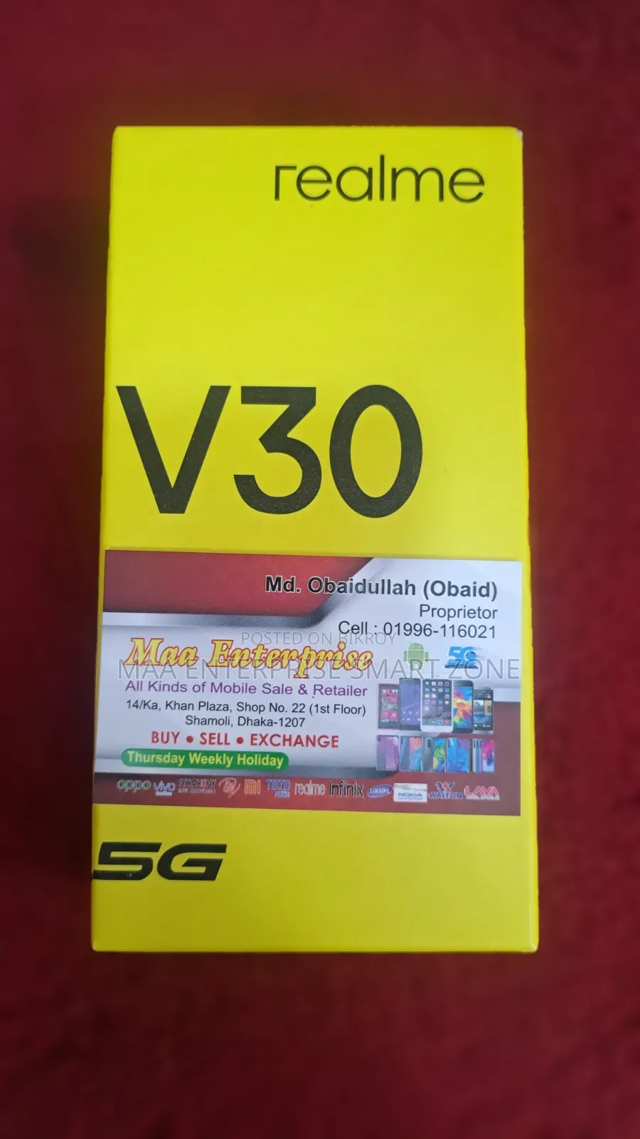 Realme V30 128 GB Black