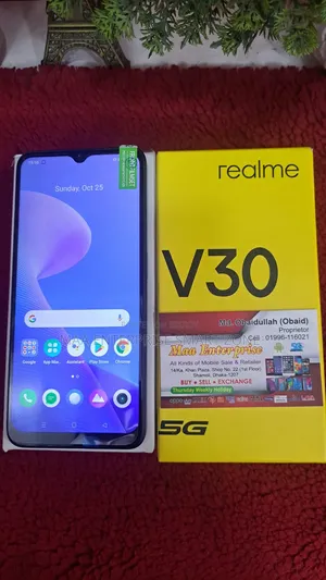 Realme V30 128 GB Black