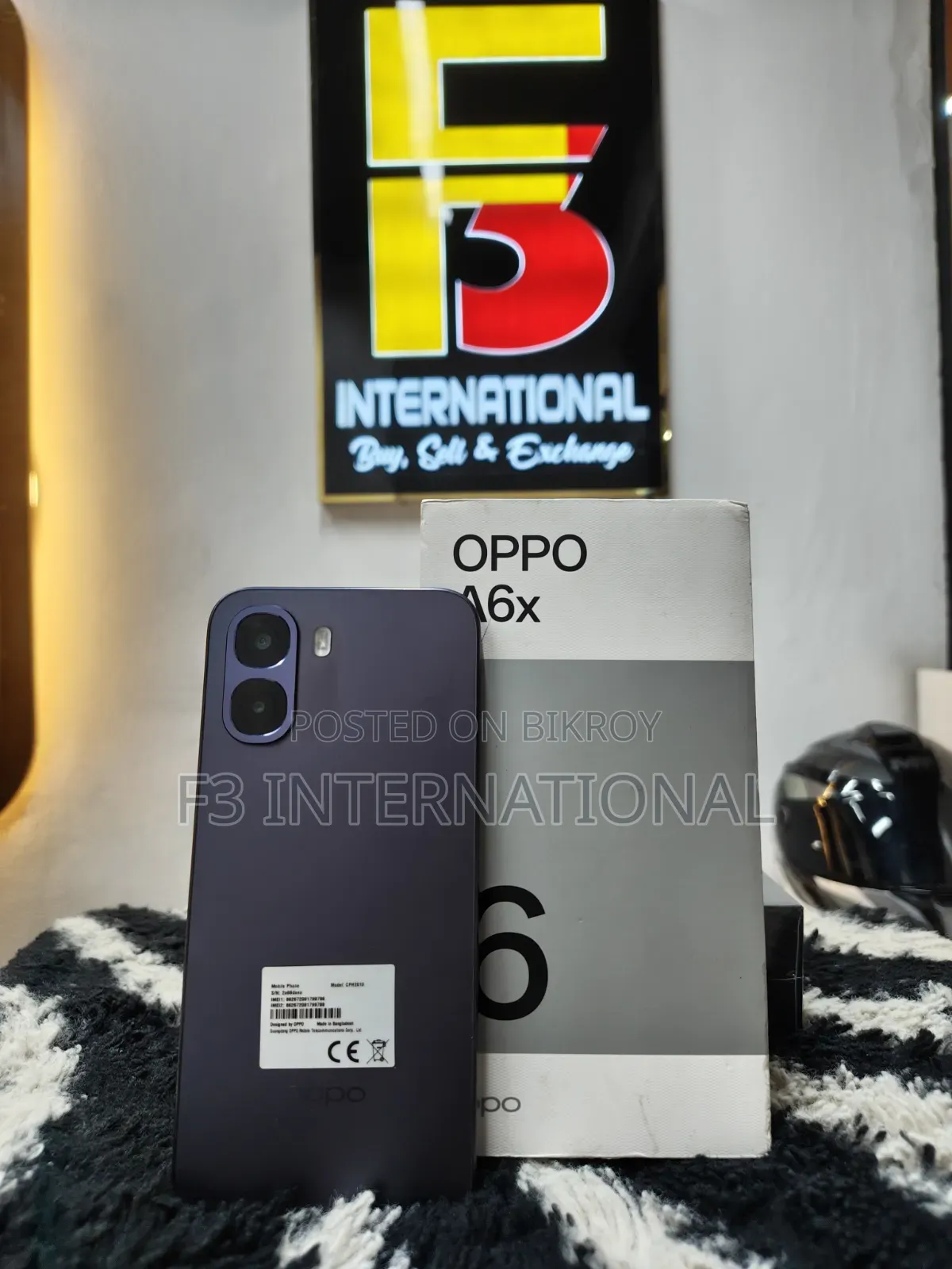Oppo A6x 64 GB Black
