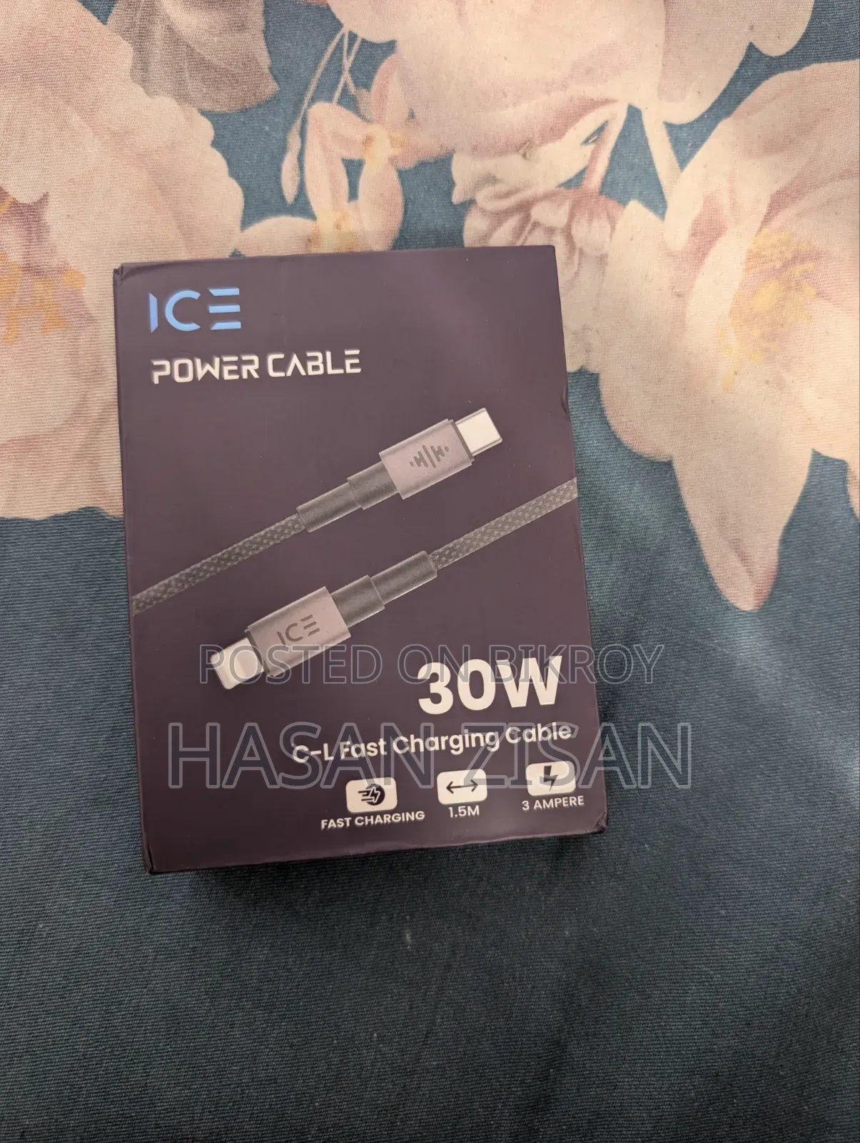 Ice Power Cable 30w C-L Fast Charging Cable