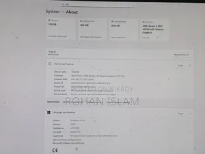 ডেস্কটপ কম্পিউটার গিগাবাইট ৮জিবি এএমডি রাইজেন ৫ এসএসডি ২৫৬জিবি