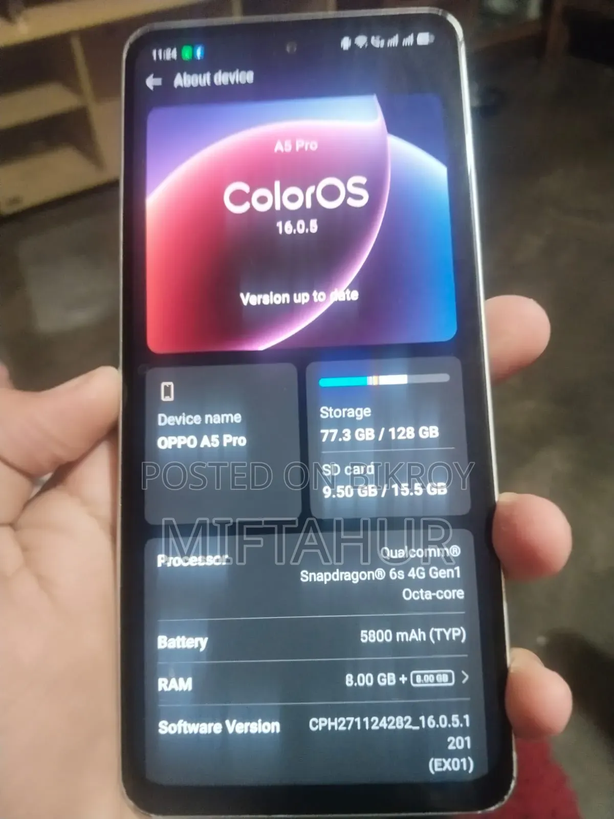 Oppo A5 Pro 128 GB Green
