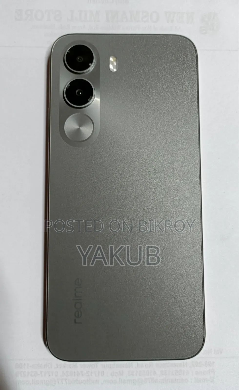New Realme C100i 128 GB Silver