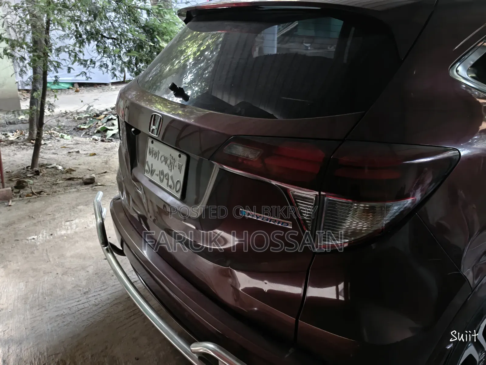 হোন্ডা ভেজেল ১.৫ হাইব্রিড ২ডব্লিউডি ২০১৪ লাল