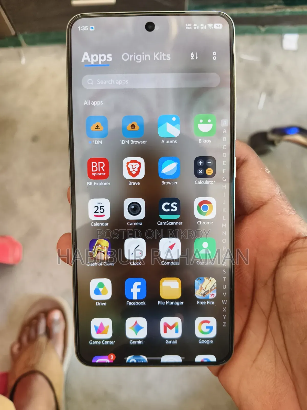 iQOO 256 GB Orange