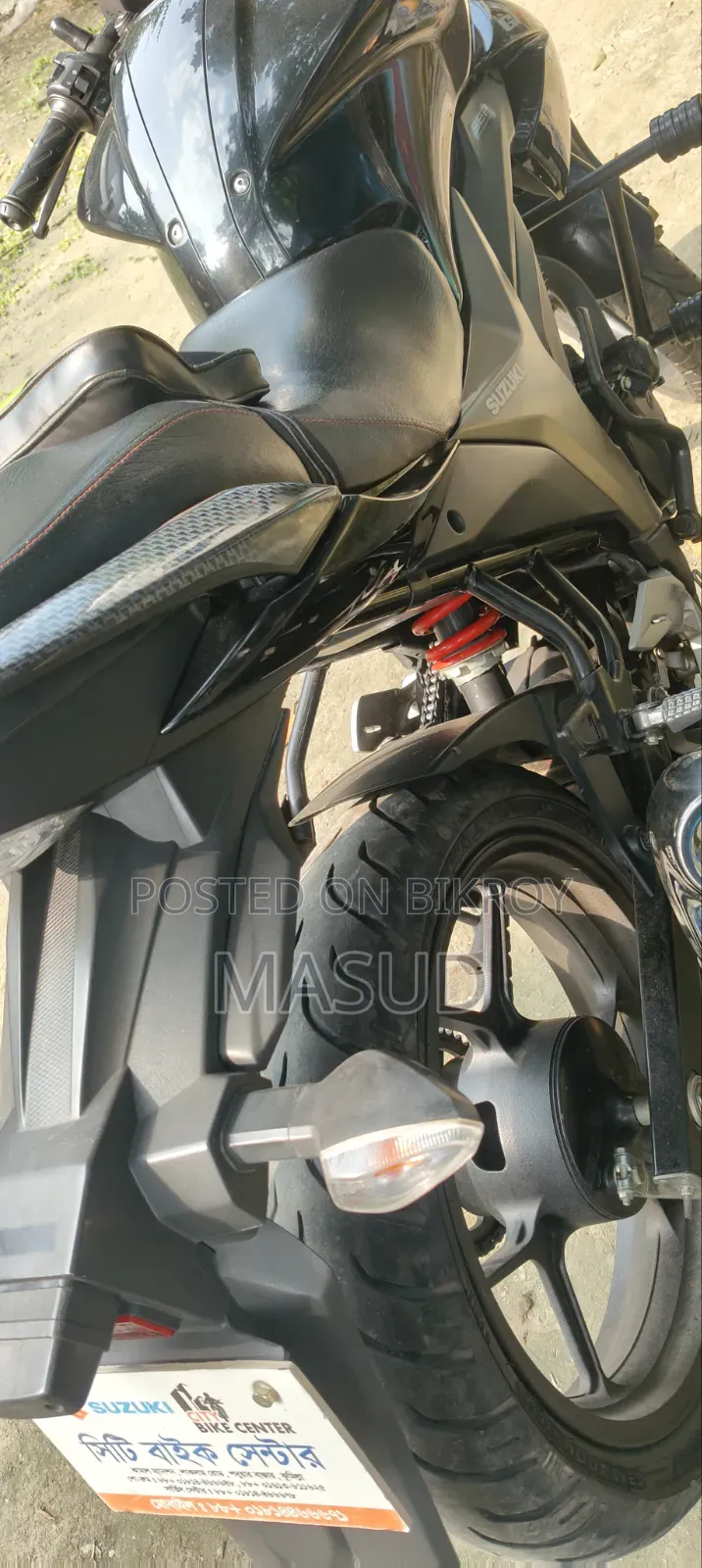 Suzuki Gixxer 2025 Black