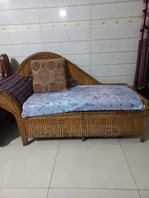 Teak wood sofa set with tea table for sale