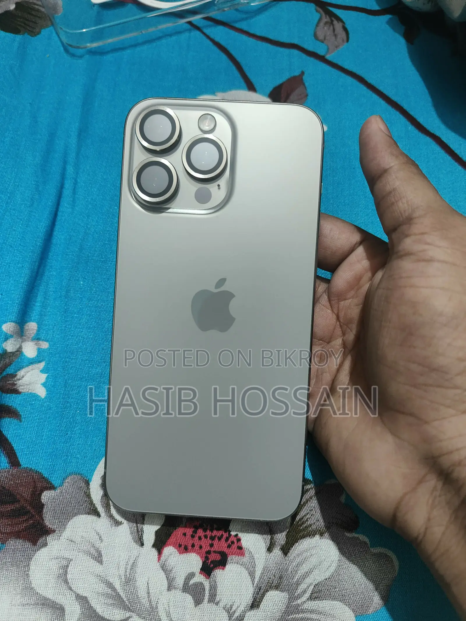 অ্যাপল আইফোন ১৫ প্রো ম্যাক্স ২৫৬ জিবি গ্রে