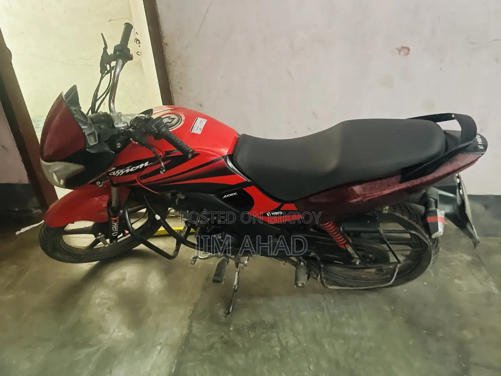 Hero Passion Pro 2025 Red