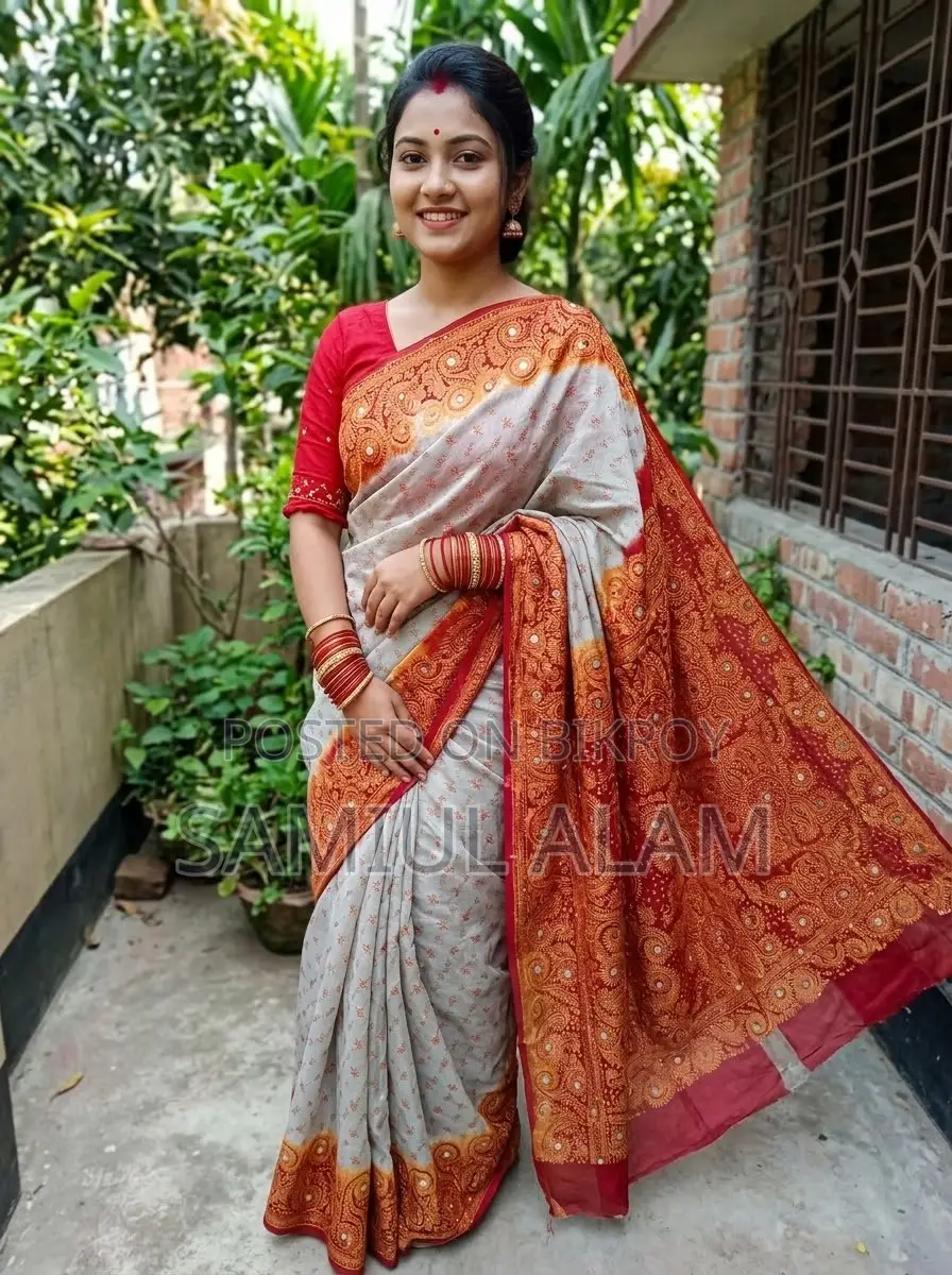 Brand New Fresh Condition Saree with Delivery All Over Dhaka
