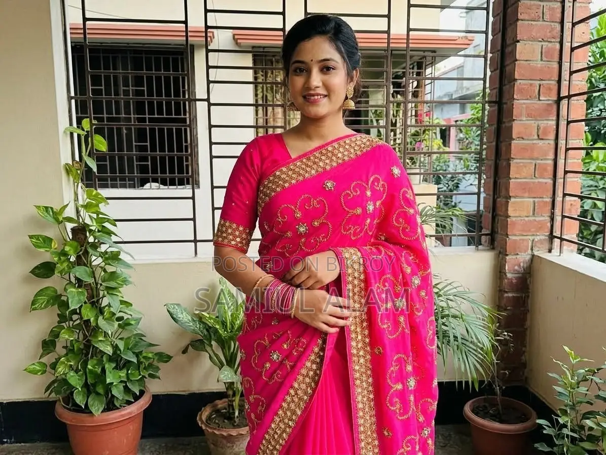 Brand New Fresh Condition Saree with Delivery All Over Dhaka