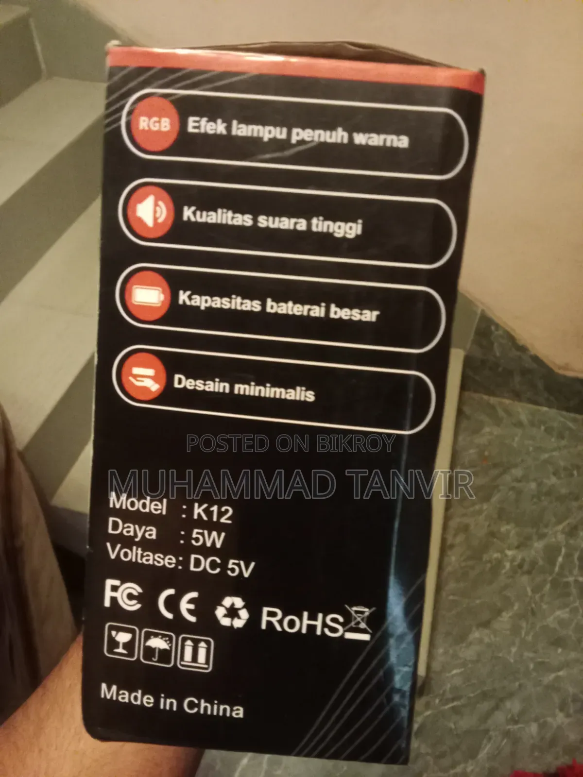 Bluetooth Speaker With Mic