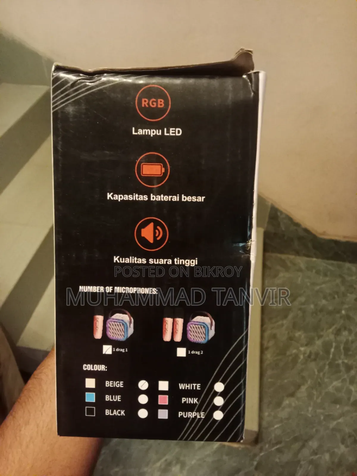 Bluetooth Speaker With Mic