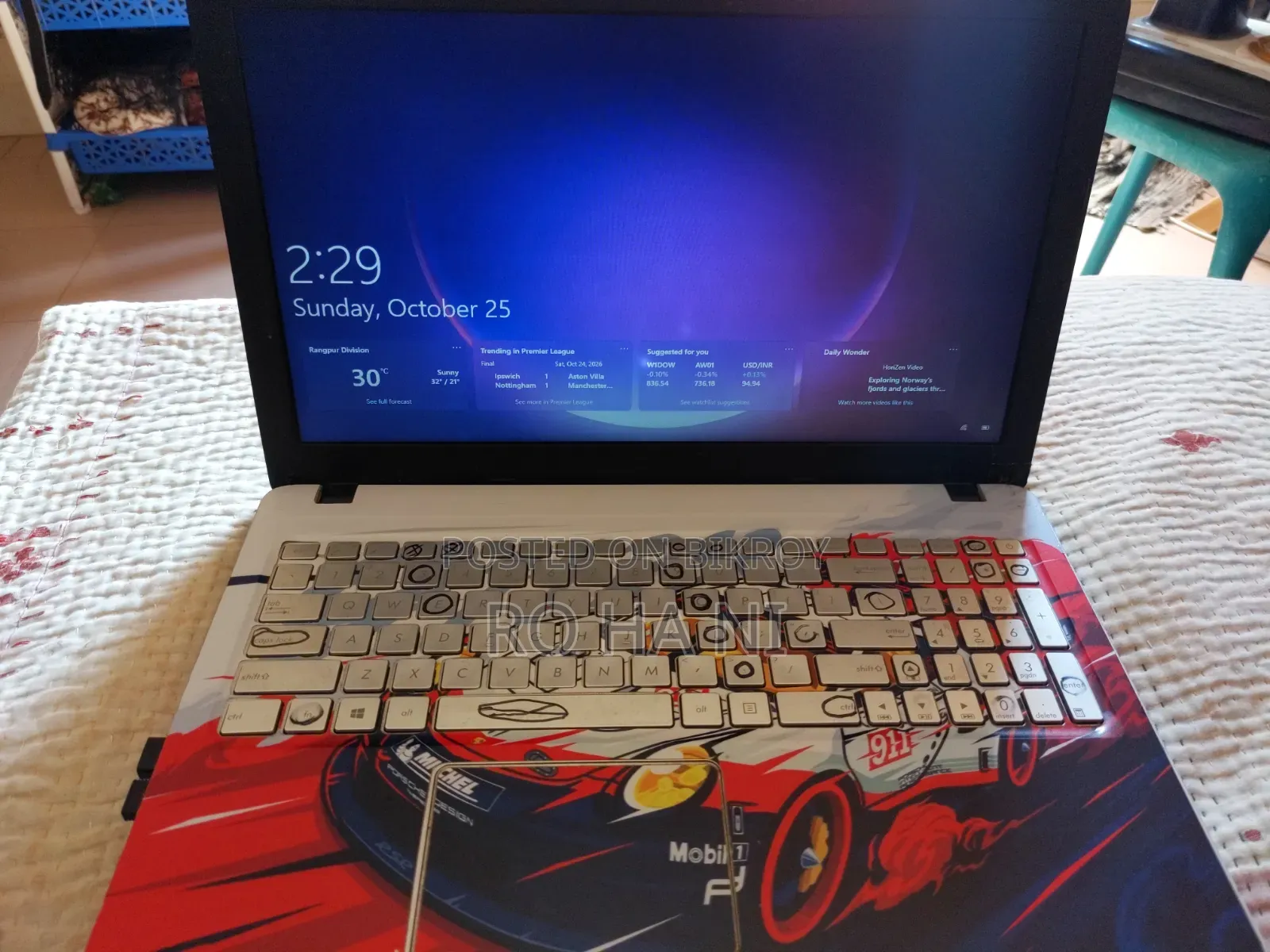Laptop Asus Vivobook 15 4GB Intel Celeron SSD 128GB