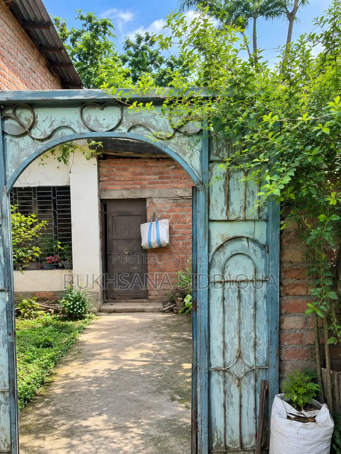 Brick-Built House with Land for Sale