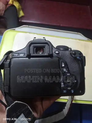 ক্যানন ৬০০ডি ১০০% ফুল ফ্রেশ ক্যামেরা।