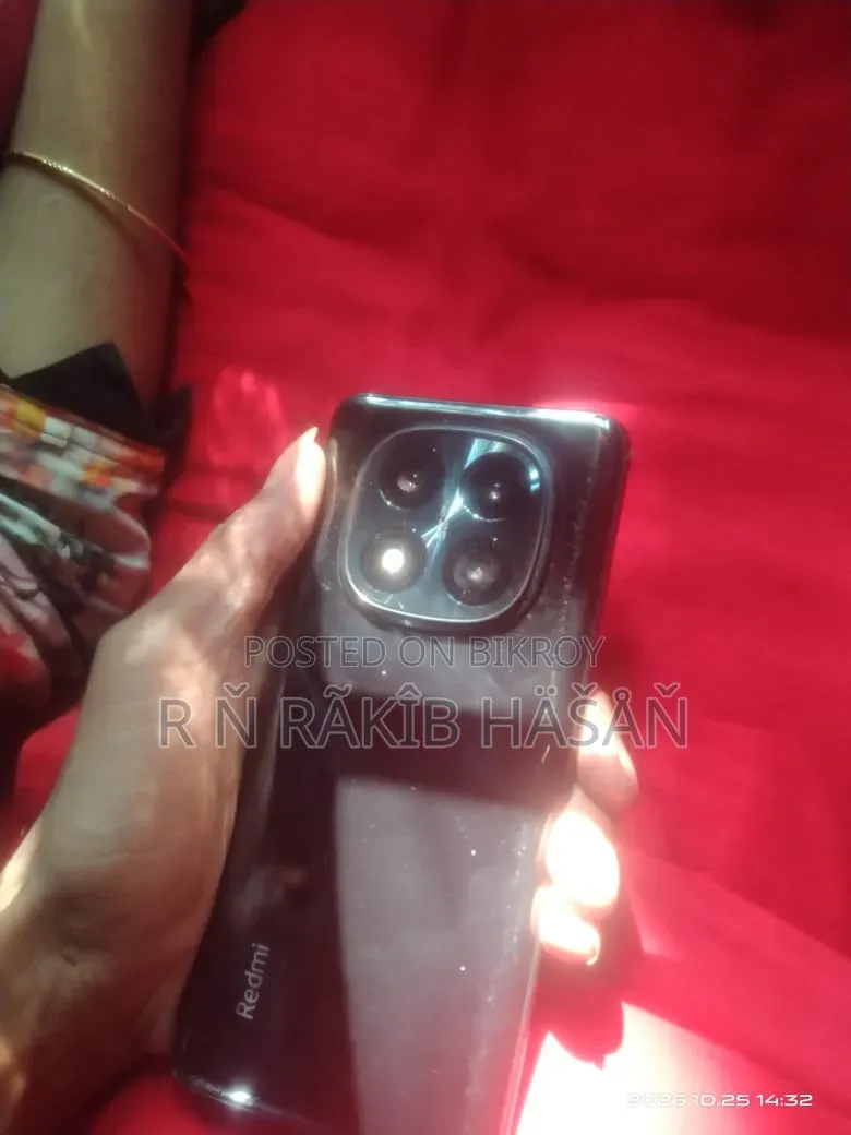 শাওমি রেডমি নোট ১৪ প্রো+ ৫জি ২৫৬ জিবি কালো