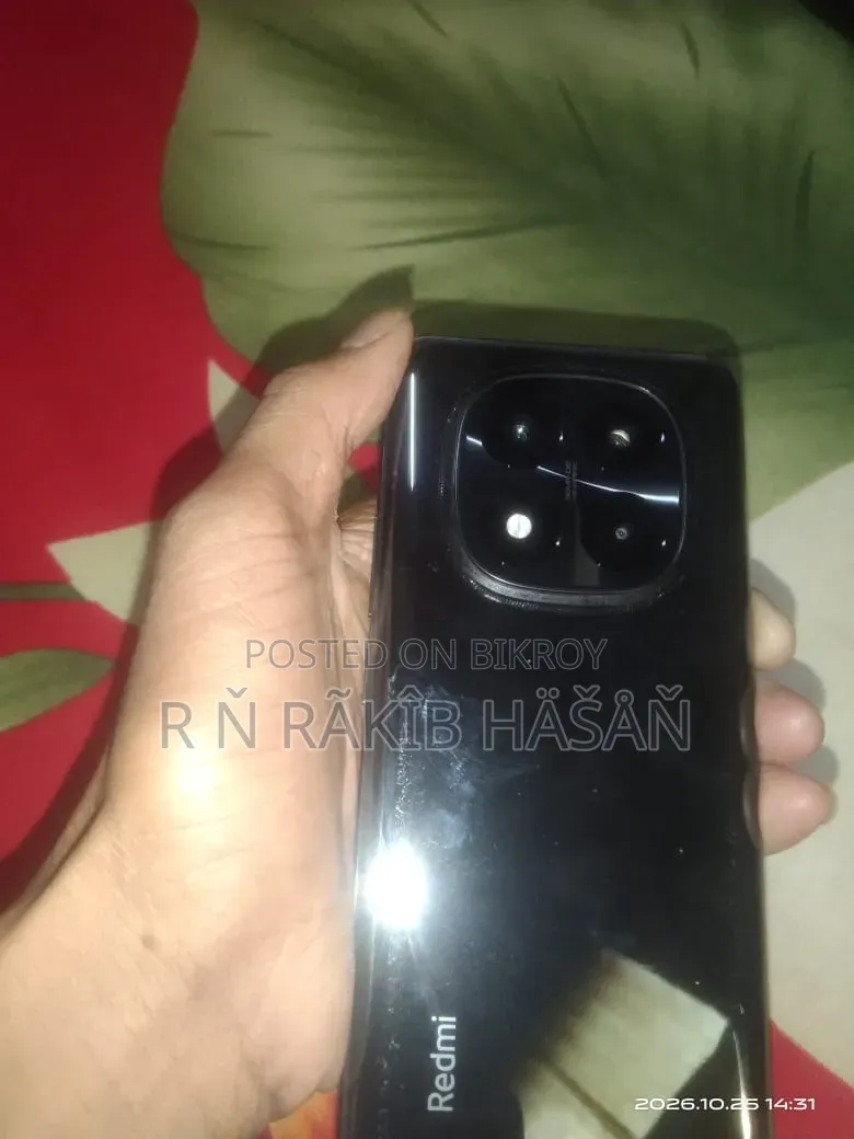শাওমি রেডমি নোট ১৪ প্রো+ ৫জি ২৫৬ জিবি কালো