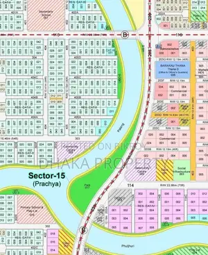 40ft Road 5 Katha Park East at Sector 15