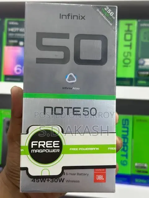 ইনফিনিক্স নোট ৫০ ৪জি ২৫৬ জিবি রোজ গোল্ড