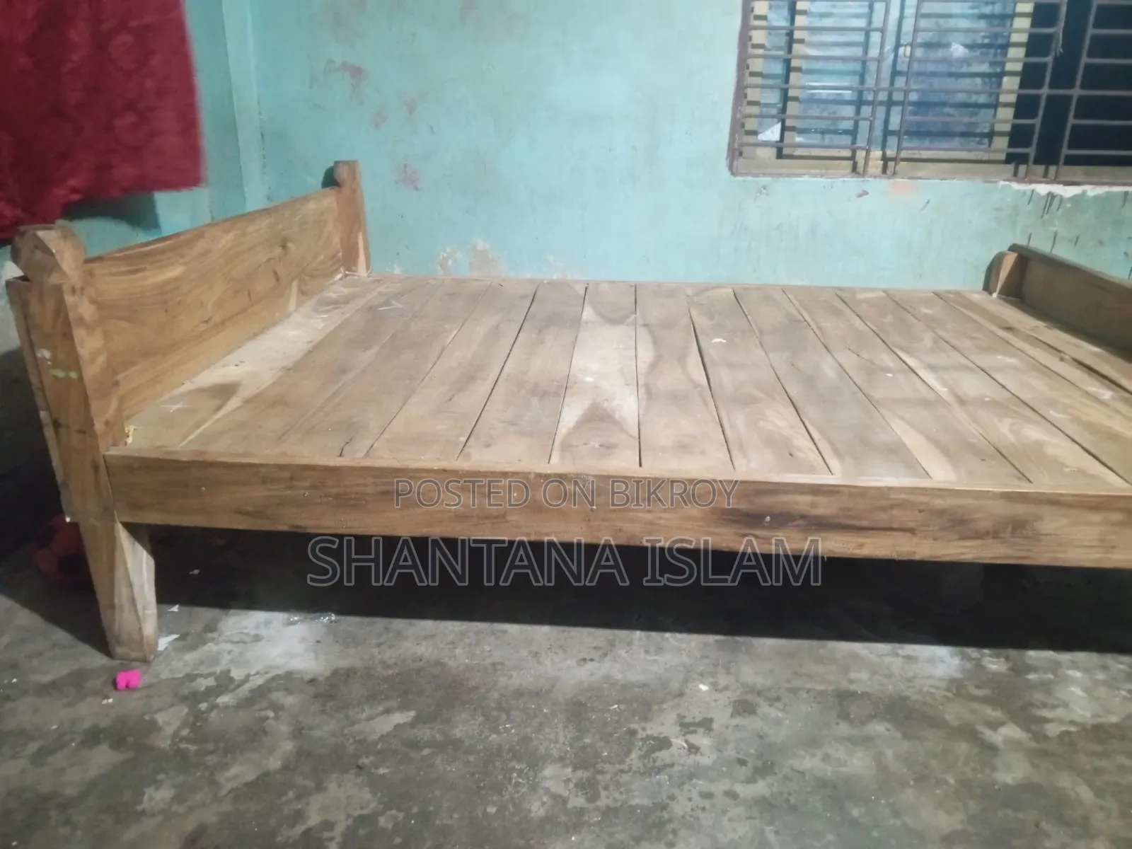 Double bed cot