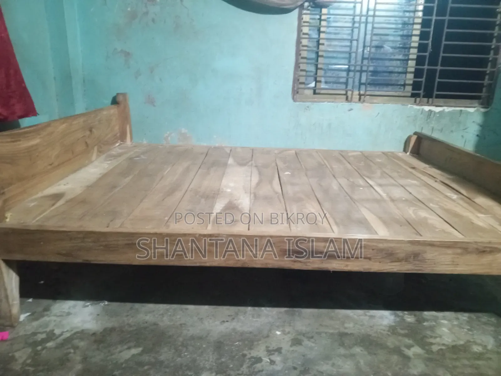 Double bed cot