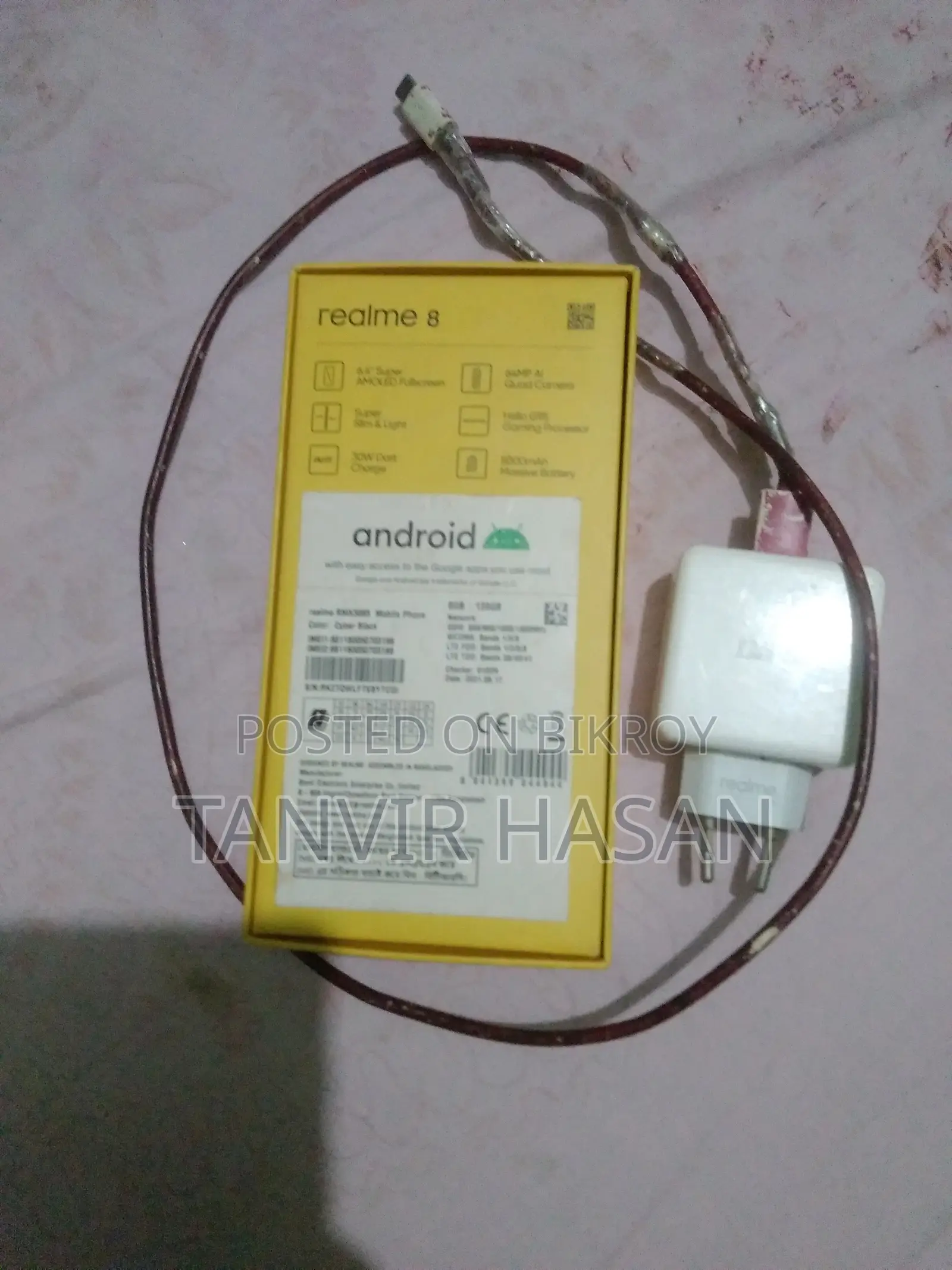 Realme 8 5G 128 GB Black