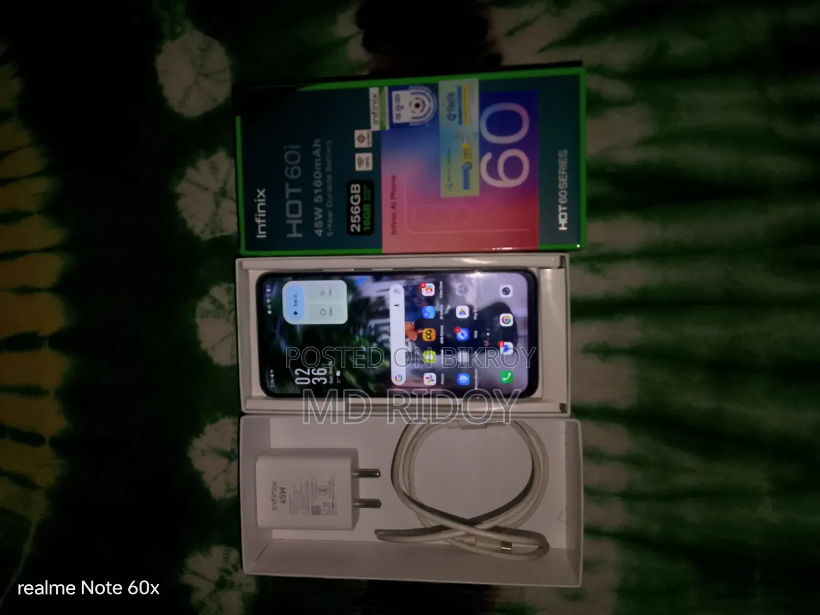 Infinix Hot 60i 256 GB White
