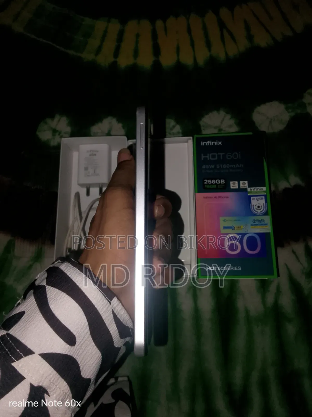 Infinix Hot 60i 256 GB White