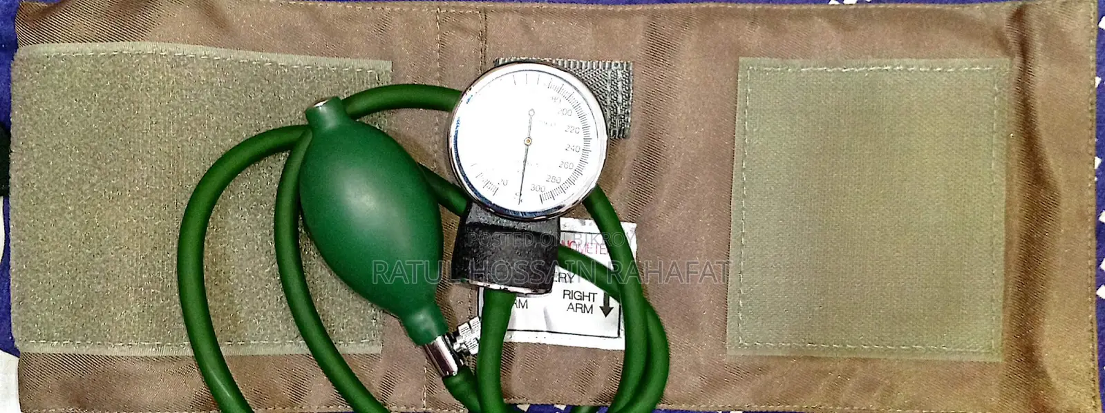 WELLMed Manual Blood Pressure Monitor With Stethoscope
