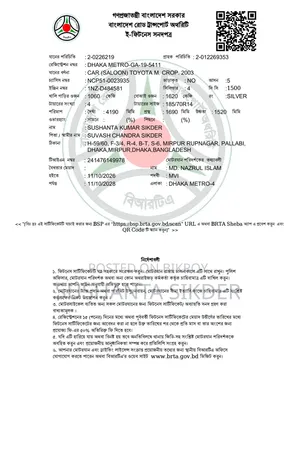 Toyota Succeed 2003 Silver