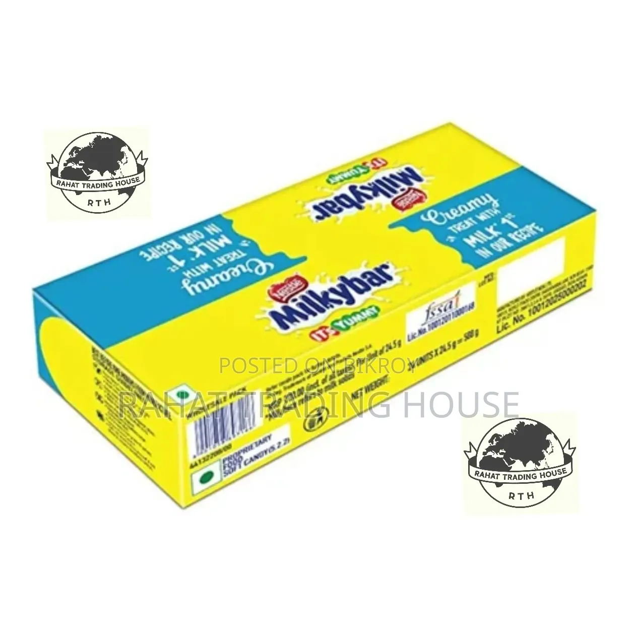 Milkybar Chocolate (Nestle Brand) (India) (24 Pieces 1 Box)