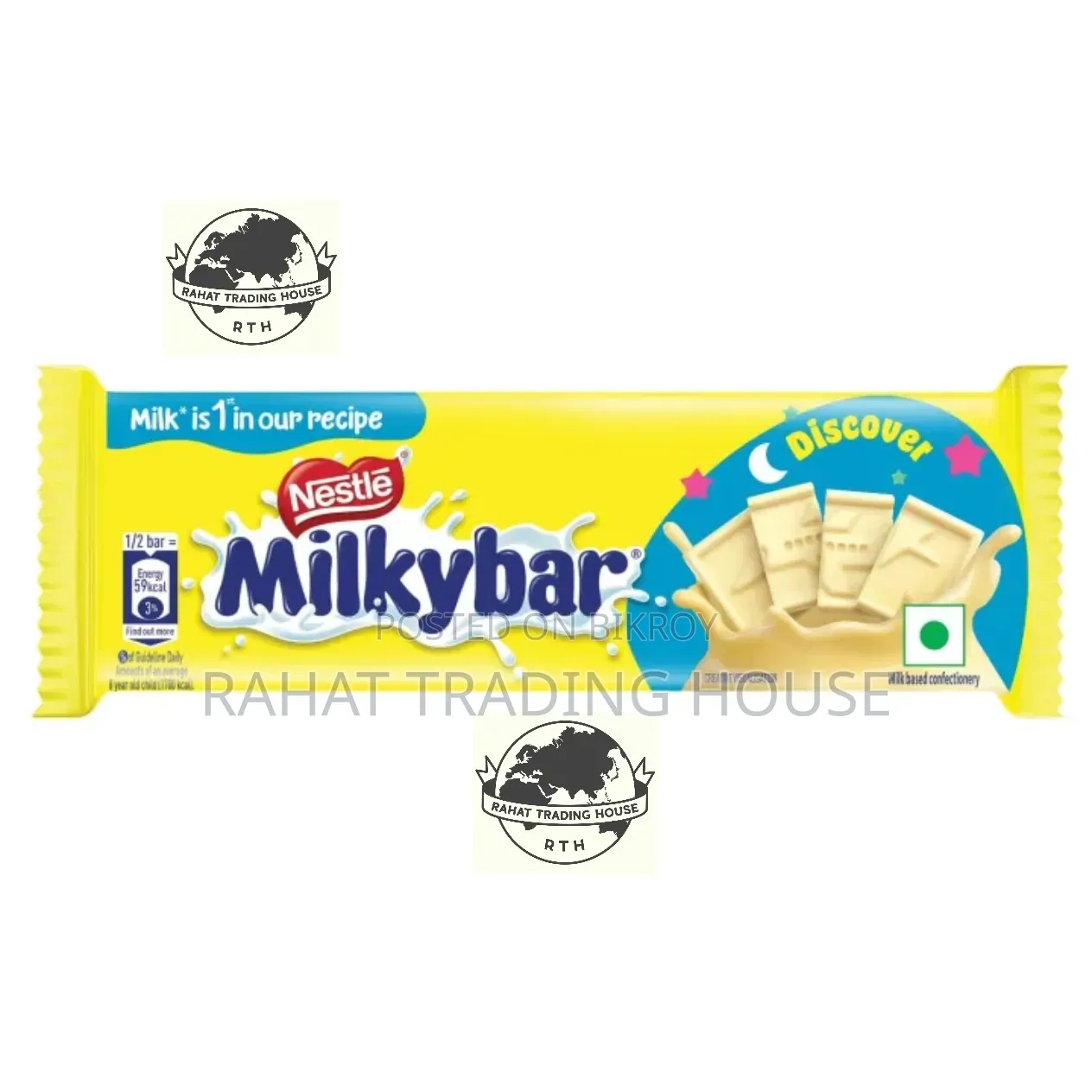 Milkybar Chocolate (Nestle Brand) (India) (24 Pieces 1 Box)