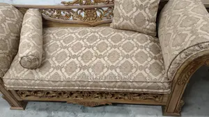 New Carved Teak Wood Sofa Set for Sale.