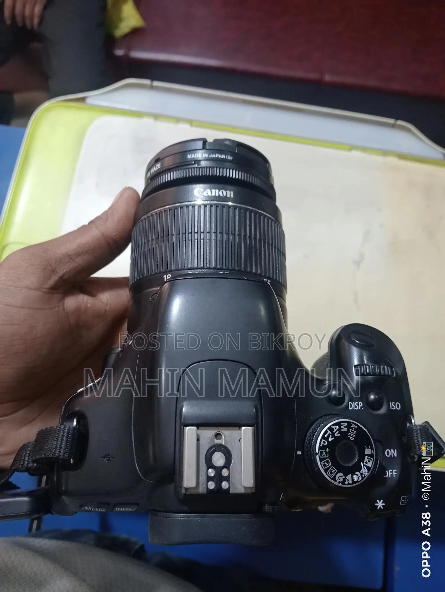 ক্যানন ৬০০ডি ১০০% ফুল ফ্রেশ ক্যামেরা।