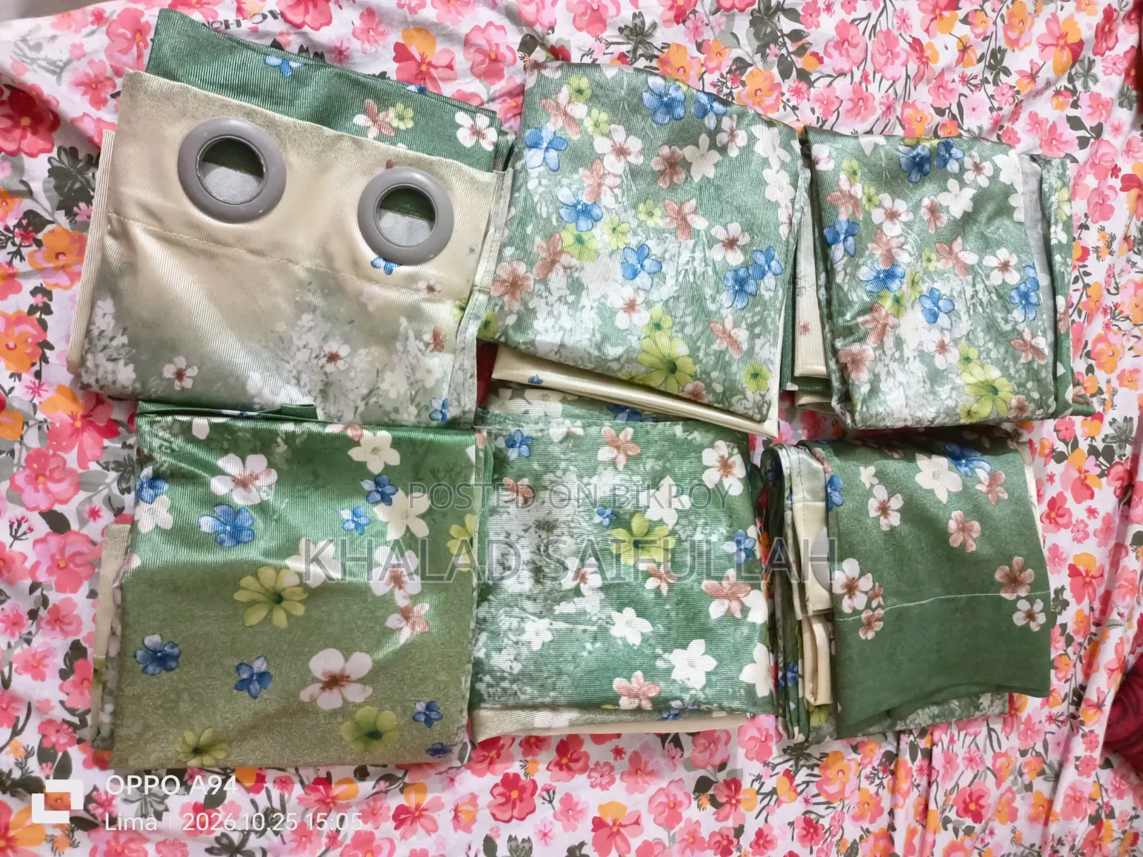 ফুল ফ্রেশ, ৪ কুচি, ৬ পিস পর্দা