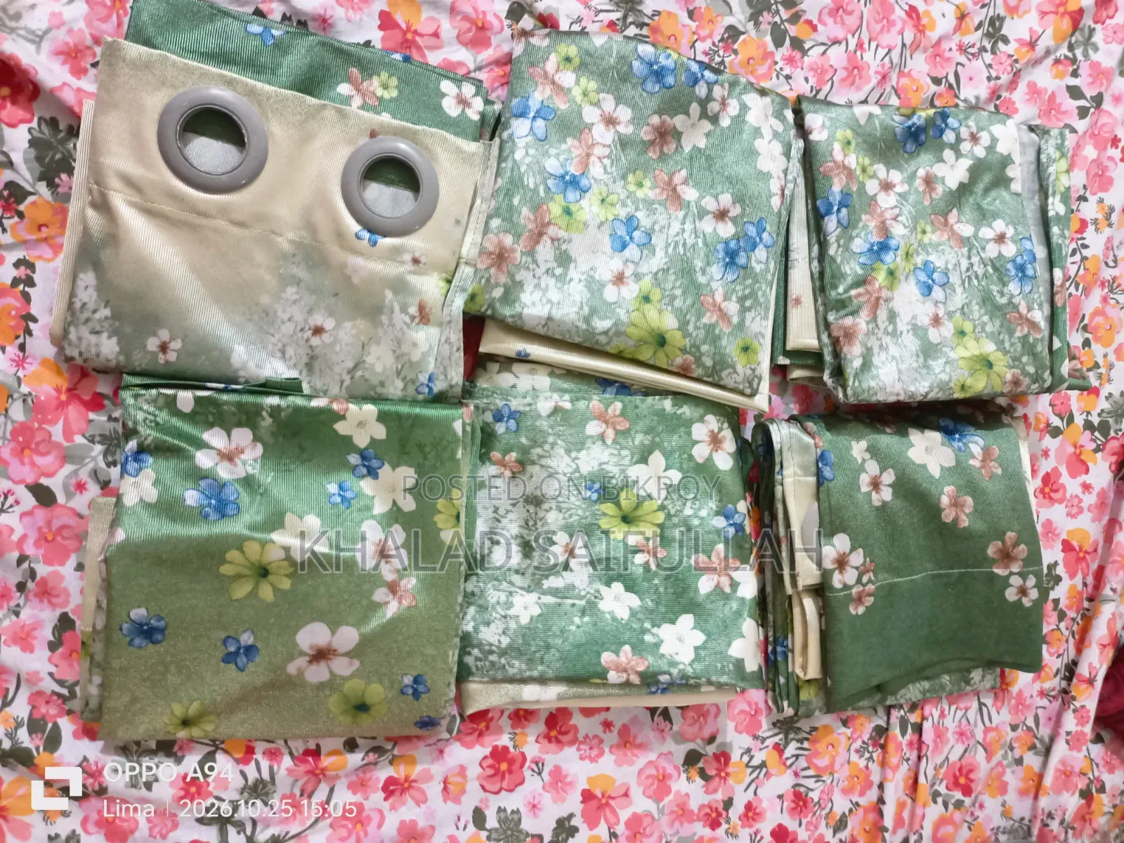 ফুল ফ্রেশ, ৪ কুচি, ৬ পিস পর্দা