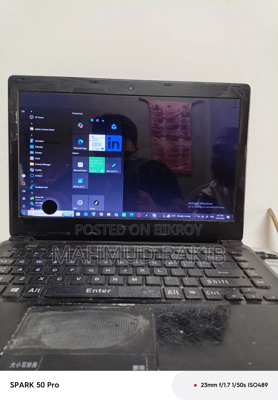 Laptop Acer Aspire E1-470P 2GB Intel Core i3 SSHD+SSD 512GB