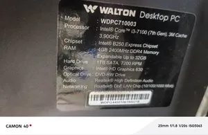 Desktop Computer 4GB Intel Core i3 HDD+SSD 1TB