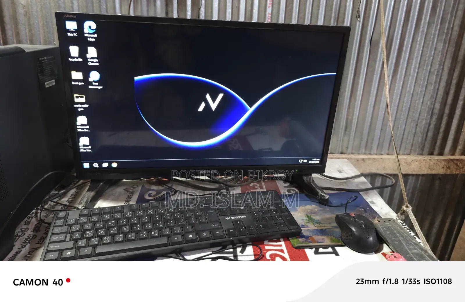 Desktop Computer 4GB Intel Core i3 HDD+SSD 1TB